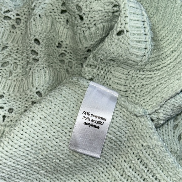 New! Maurices Wave Pointelle Stitch Button Front Cardigan - Picture 7 of 11